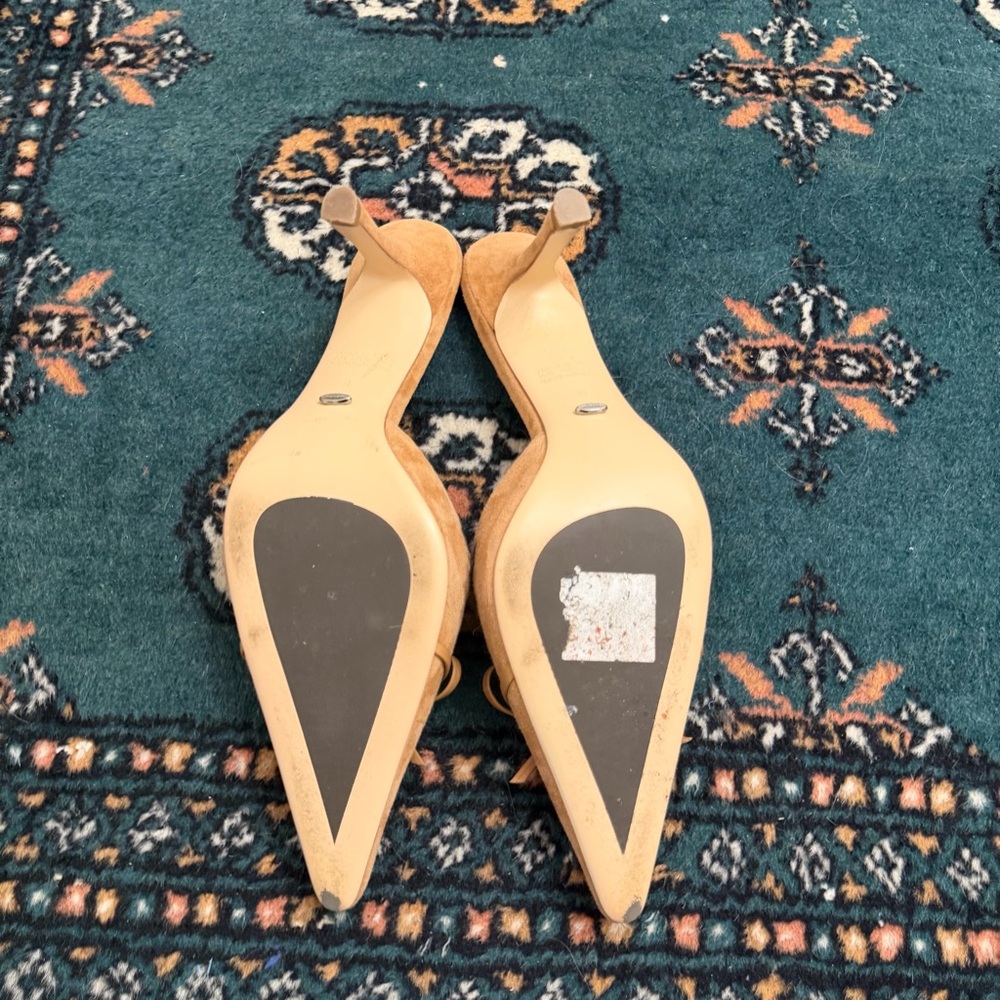 Tony Bianco Shae Mule in Butterscotch Suede - Picture 5 of 5